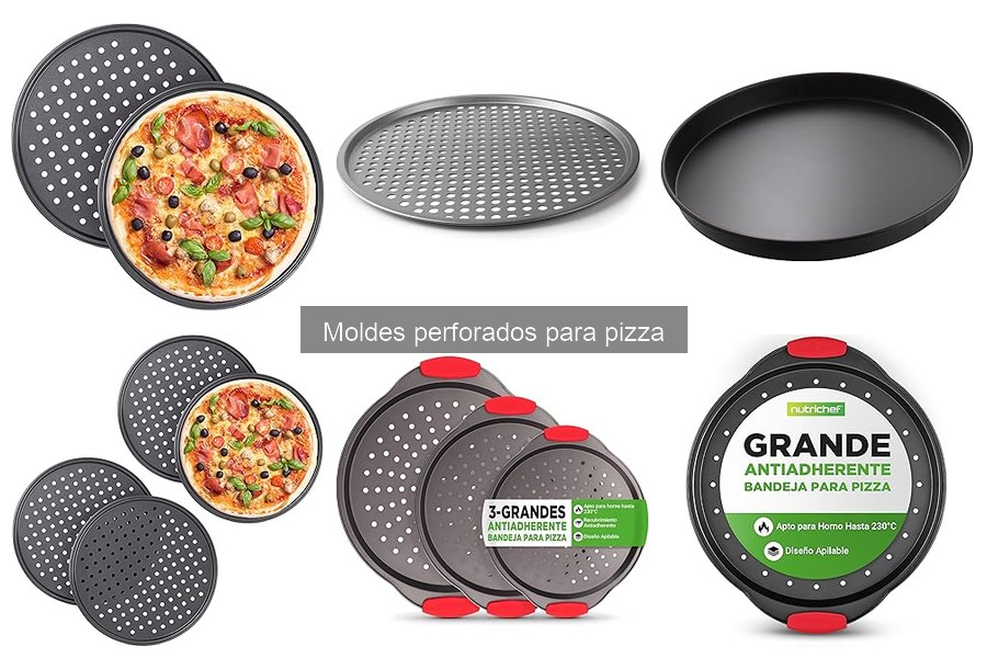 Ventajas de usar moldes perforados para pizza en casa