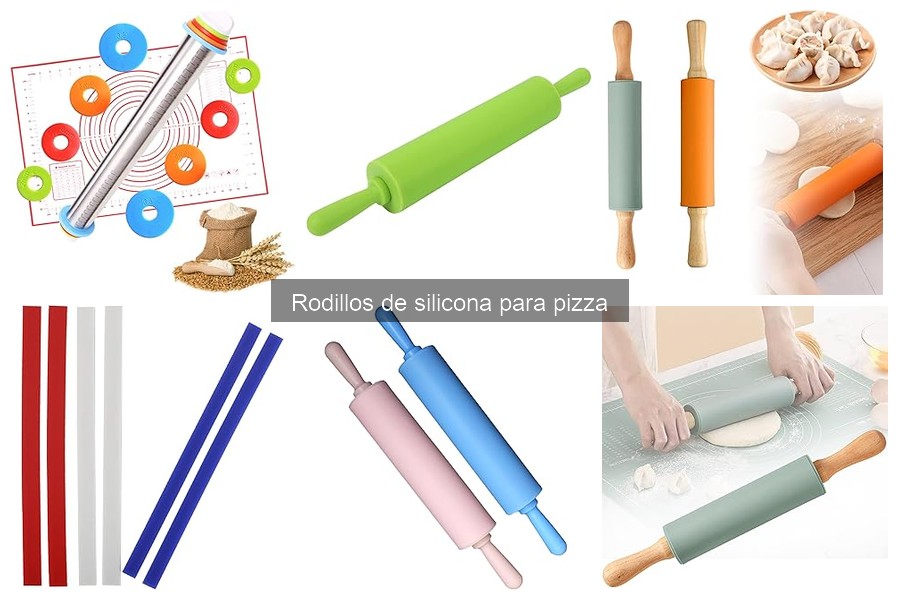 Ventajas de usar rodillos de silicona para hacer pizza