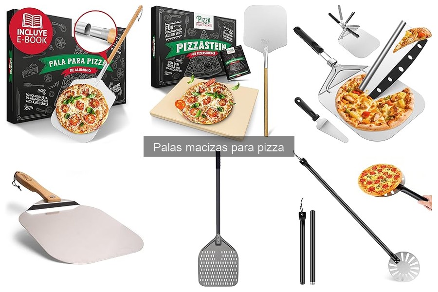 Ventajas de usar una pala maciza para pizza en casa