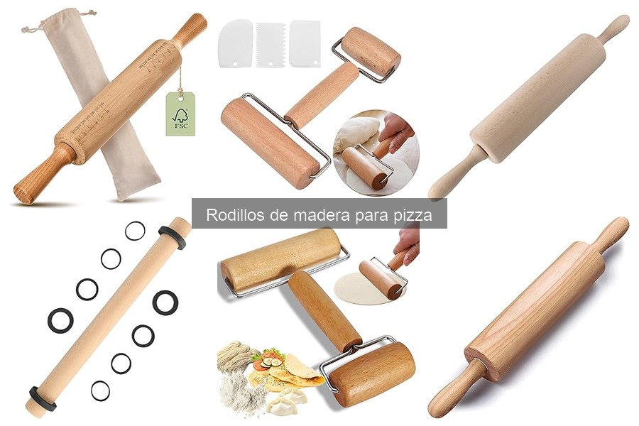 Ventajas del rodillo de madera para hacer pizza en casa