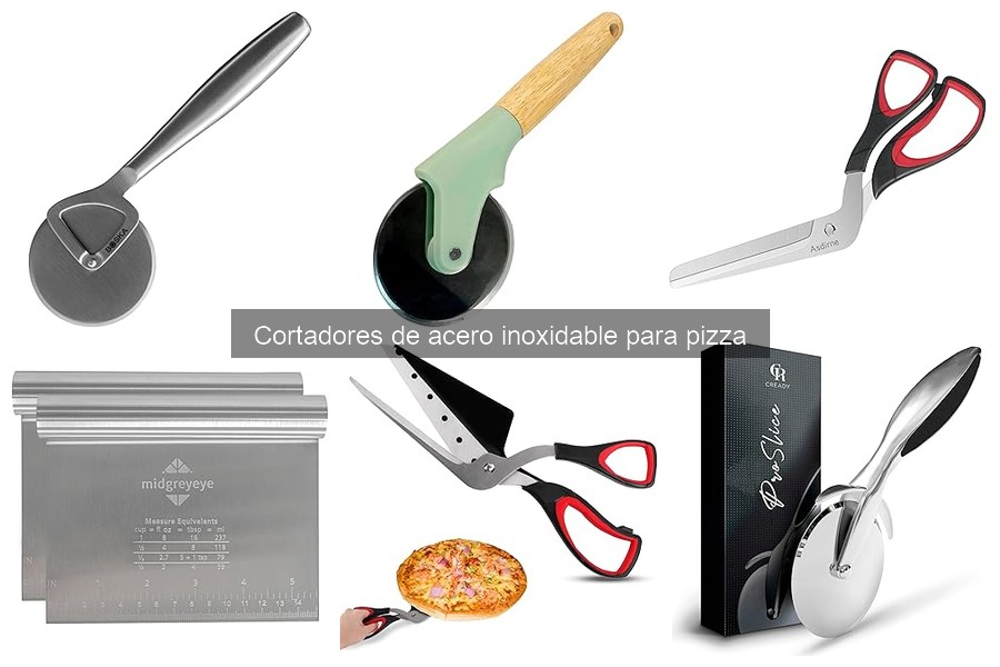 Ventajas y desventajas de cortadores de acero inoxidable para pizza