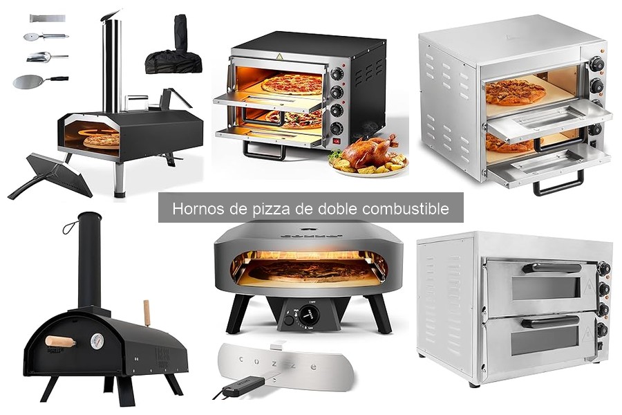 Ventajas y desventajas de hornos de pizza de doble combustible