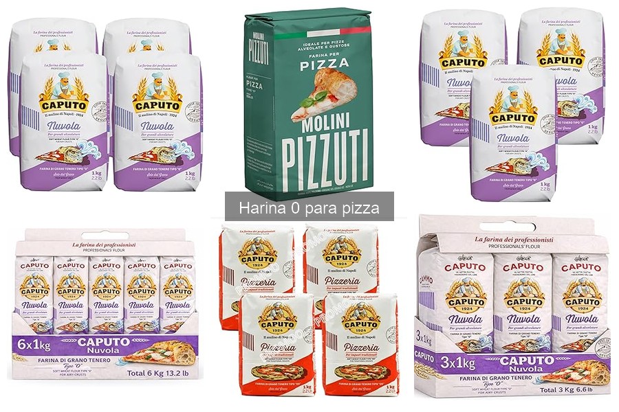 Ventajas y desventajas de la harina 0 para pizza