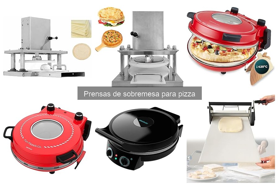Ventajas y desventajas de las prensas de sobremesa para pizza